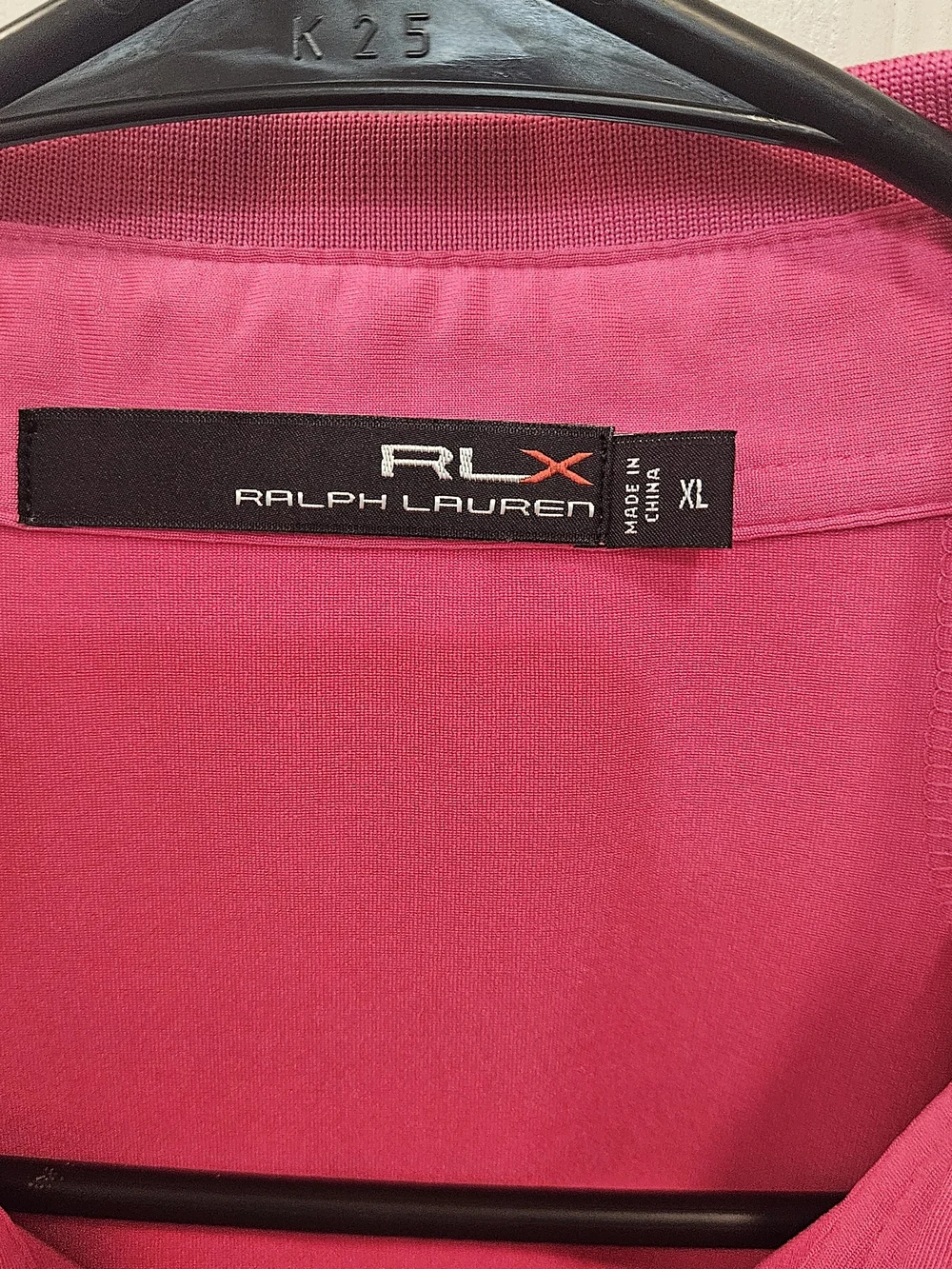 Ralph Lauren RLX Men’s Hot Pink Polo Shirt NWOT
